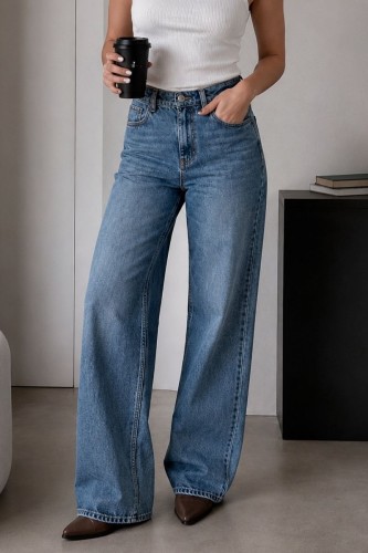 WIDE LEG BLANCHE